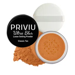 PRIVIU Ultra Blur Loose Setting Powder 7 g - Tan-image-91