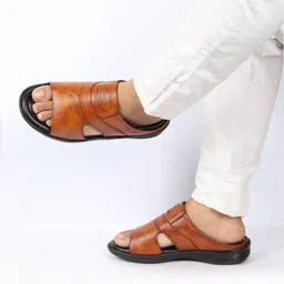 FAUSTO Men Open Toe Comfort Sandals-8