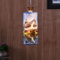 Aesthetic Home Solutions Blue Printed Hanging Light-image-44