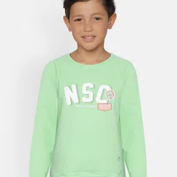 METRO KIDS COMPANY Boys Green Printed Sweatshirt-picture-27
