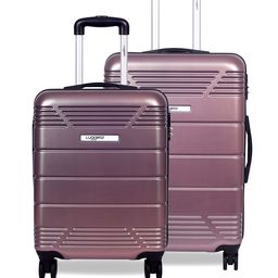 Luggero Set Of 2 Hard-Sided Trolley Bag Suitcase-16
