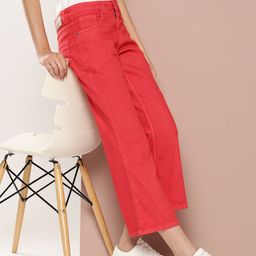 Harvard Women Flared Stretchable Jeans-image-5