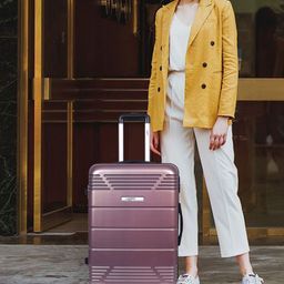 Luggero Set Of 2 Hard-Sided Trolley Bag Suitcase image 5