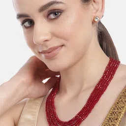 Anouk Layered Quartz Jewellery Set image 1