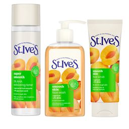 St. Ives Set of Smooth Face Wash 190 g + Face Scrub 100 g + Face Toner 150 ml-47