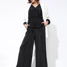 Vero Moda Black Relaxed Fit Pants-image-62