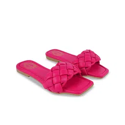 Stylestry Women Open Toe Flats with Bows-53