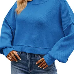 StyleCast Women Long Sleeves Round Neck Pullover Sweater-picture-4