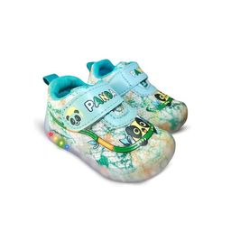 FootStation Boys Sea Green Canvas Slip-On Sneakers-image-104