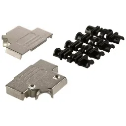 MH CONNECTORS BACKSHELL, D, NICKEL, 45DG, 25WAY, MHD45ZK-25-K-32