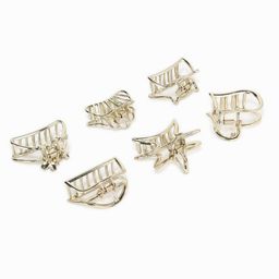KRENOZ Women Set of 6 Claw Clip-46