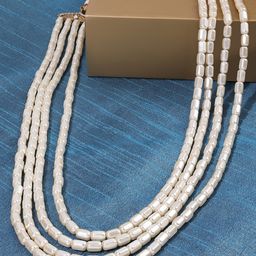 Zaveri Pearls Gold-Plated Layered Necklace-12