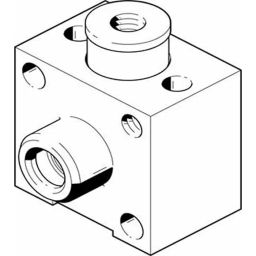 Festo Clamping Piece 10 bar, KPE-6-picture-34