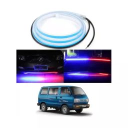 Cartronics 120cm Police strip Type Led  Red Blue  For MARUTI SUZUKI Omni-image-48