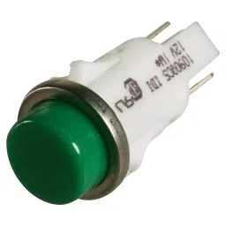 VCC LAMP, INDICATOR, INCANDESCENT, 16MM, GREEN, 1090QC5-12V-picture-24