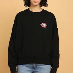 Wrangler Black Graphic Print Pullover-picture-36