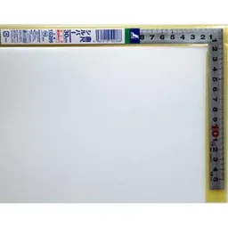 Shinwa Rules Square Thickness Curved Meter Scale Silver 320×160×1.4 mm, 68535257-image-50
