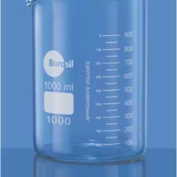Borosil 1000028 Capacity 800 ml Low Form Beaker with Spout image 1