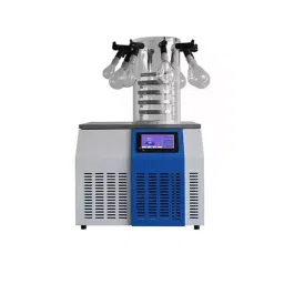 GALAXY Lyophilizer Freeze Dryer with 6 L Cold Trap Capacity and 8 Manifold, Top Press Chamber, FD-MT-40