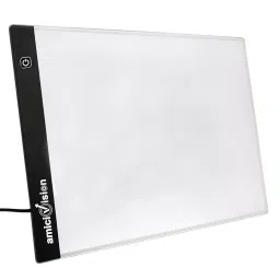 amicivision LED Lighted Tracing Board With Brightness Controlled Touch Button A4 1.5 m 210 GSM White-6