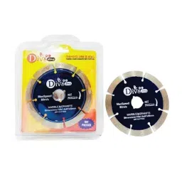 Div's Diamond Saw Blade 4 inch (101.6 mm) Dia, SEG (Dry Cutting), 108514 (Pack of 5)-image-76