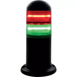 RS PRO Red/Green Signal Tower Lamp 100 mm Base Diameter, 1902805-48