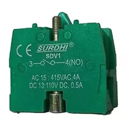 Surdhi Contact Block with 1 No, SDV-1-13