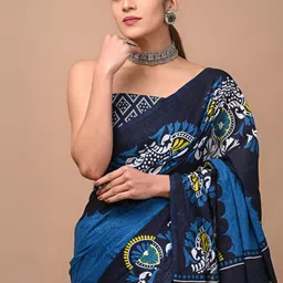 Crafts Moda Ethnic Motifs Printed Saree-picture-24