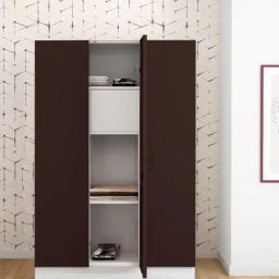 Godrej Interio Slimline 3-Door Steel Almirah, Russet (1-Year Warranty, 1 Locker)-image-86