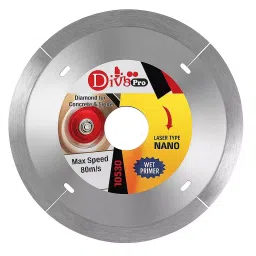Div's Diamond Saw Blade 4 inch (101.6 mm) Dia, Naino (4 Cut Laser Type) 108509, (Pack of 5)-image-38