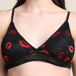 Quttos Graphic Printed Half Coverage Lightly Padded Bra image 2