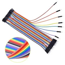 EASY ELECTRONICS Jumper Cables Kit Wire With 40 Pin M/M & 40 Pin M/F (120 Pieces ) for Breadboard-13