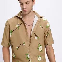 UNRL Men FloralPrinted Casual Shirt-picture-8