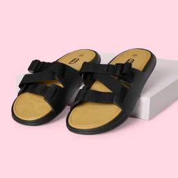 Ajile by Pantaloons Men's Black Casual Sandals-picture-13
