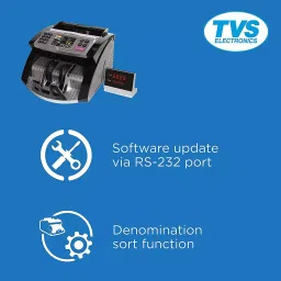TVS CC 453 Star+ Cash Counting Machine with Customer Display image 3