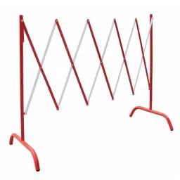 RS PRO Red & White Steel Extendable Barrier Model No 6250970-image-34
