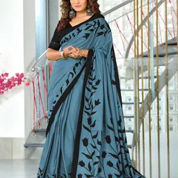 Panzora Ethnic Motifs Block Print Saree-27