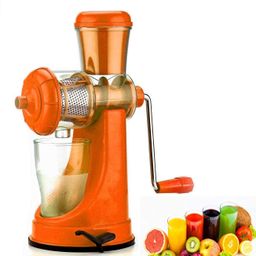 DSOQ Portable Juicer Machine, Hand Juicer for Fruits and Vegetables, Multi-Color, 1PC image 1