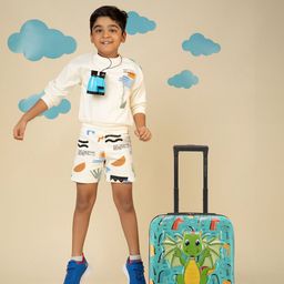 Nasher Miles Fantasy Printed Hard Suitcase Trolley Bag-51
