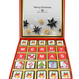Expelite Merry Christmas & Happy New Year Chocolate Box - 400 gm-image-74