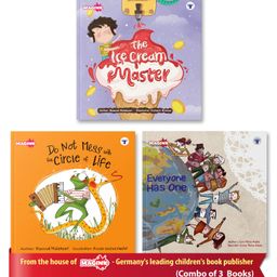 Ice Cream Master Do Not Mess with The Circle of Life Everyone Has One Story Books Pack of 3 - English-5