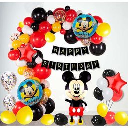 Decor Mantra: Mickey Mouse Foil Balloon 5-Piece Set and More - Perfect Birthday Decoration Kit for Boys, Girls, and Kids Indoors and Outdoors - Pack of 66-image-17