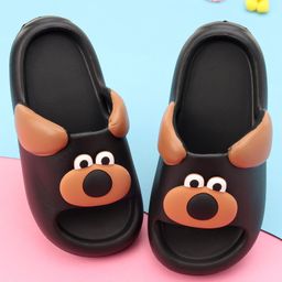 Oh! Pair Slip On Sliders - Black-image-75