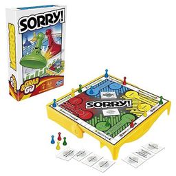 Hasbro Gaming Sorry Grab and Go Board Game - Yellow-14