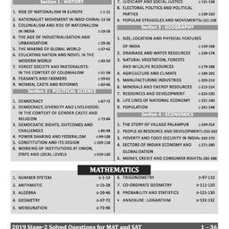 disha publications MEGA Study Guide for NTSE (SAT & MAT) Class 10 Stage 1 & 2 - 12th Edition image 3