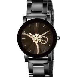 THE SHOPOHOLIC Women Dial & Stainless Steel Bracelet Style Straps Analogue Watch 525-image-3