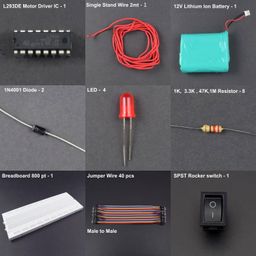Make a Radio Car using 434 MHz RF Link Transmitter receiver kit - KT997Make a Radio Car using 434 MHz RF Link Transmitter receiver kit - KT997 image 1