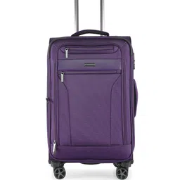 Nasher Miles Set Of 2 Solid Soft-Sided Trolley Suitcase image 2