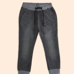 Pantaloons Junior Grey Tapered Fit Jeans-image-53