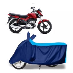 Auto Pearl Two Wheeler Cover for Mahindra Stallio - Cyan, Blue-image-6